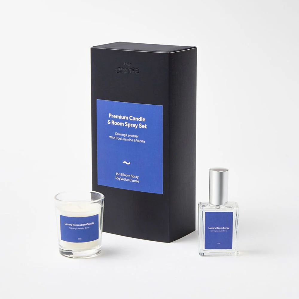 Premium Candle & Room Spray Set - Lavender, Jasmine & Vanilla - Image 2
