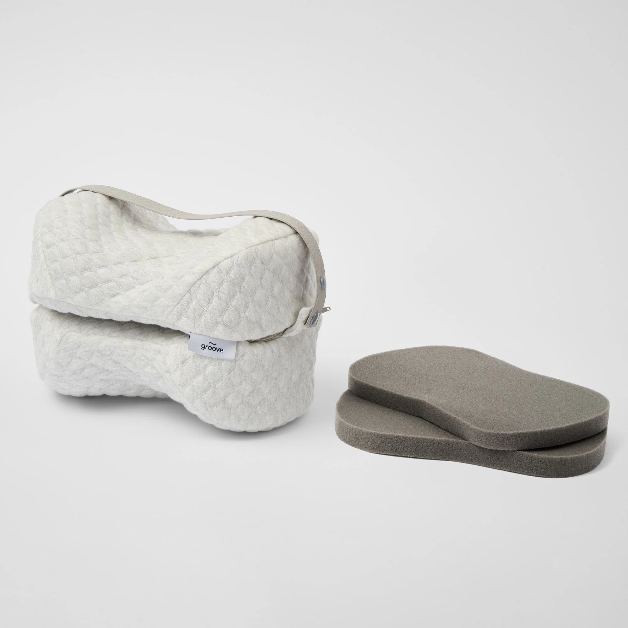 The Groove® Adjustable 3-in-1 Pillow for Knee & Hip Pain - Image 4
