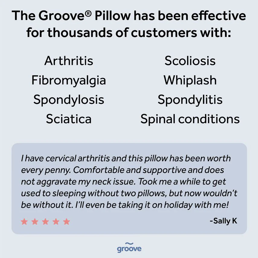 The Groove® Adjustable Memory Foam Pillow 2.0 - Image 4