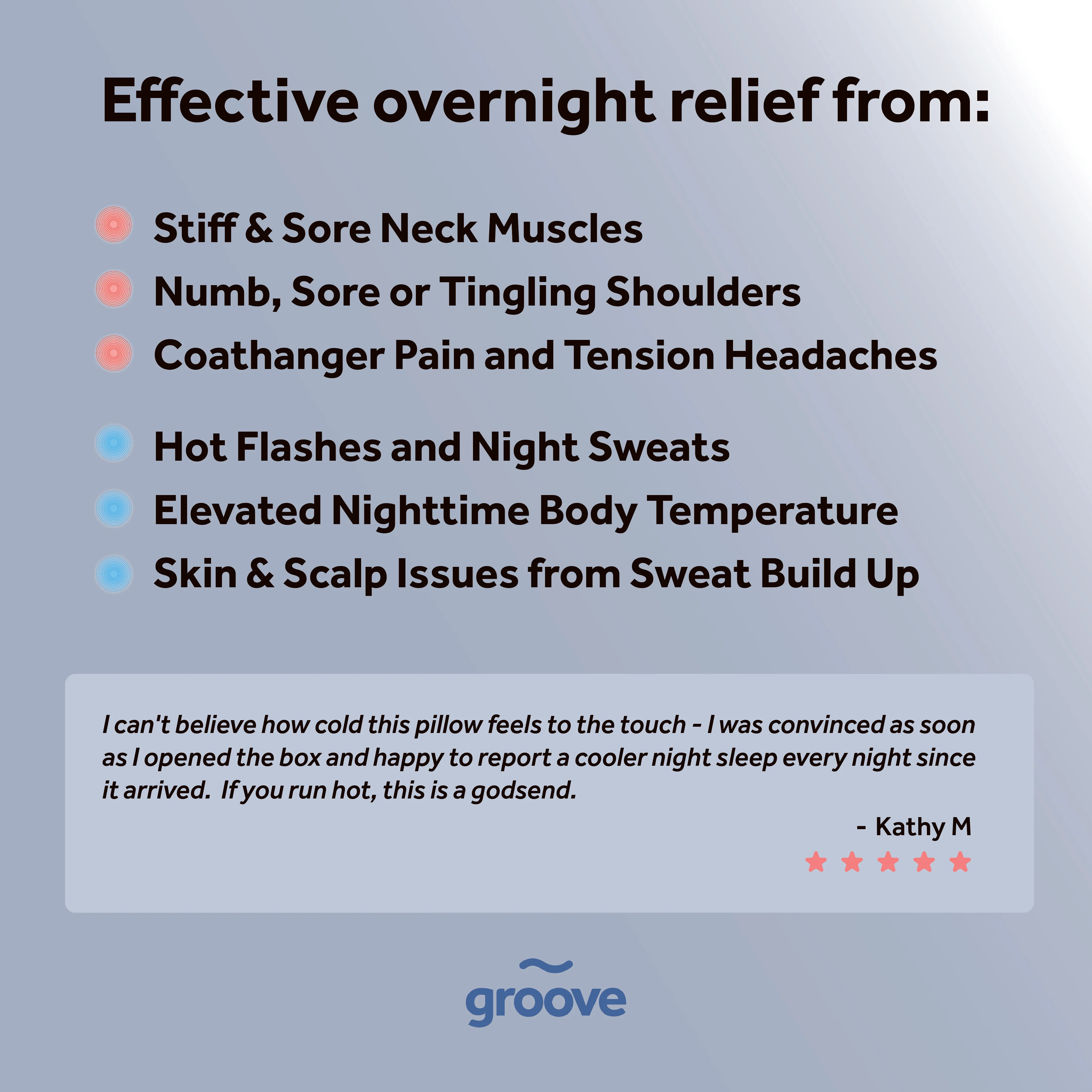 The Groove® Air Cooling Pillow - Image 3