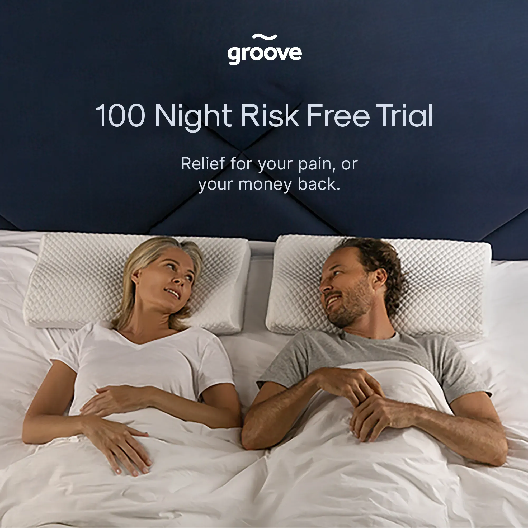 The Original Groove® Pain Relief Pillow - Sleep Better, Wake Up Pain-Free - Image 6